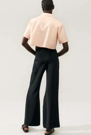 Silk LaundryCdc Pleated Pants - Black 5 Silk LaundryCdc Pleated Pants - Black - Image 3