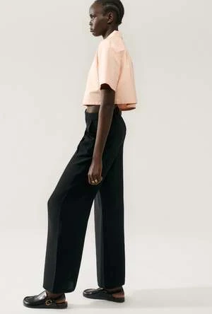 Silk LaundryCdc Pleated Pants - Black 6 Silk LaundryCdc Pleated Pants - Black - Image 4