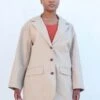Caron CallahanInness Jacket - Khaki Twill -ULLA JOHNSON Clothing Shop Caron Callahan Inness Jacket Khaki Twill 20230916010403