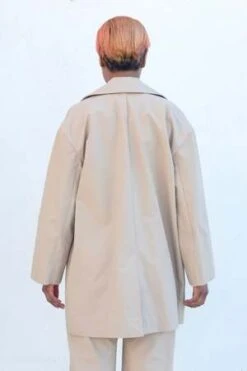 Caron CallahanInness Jacket - Khaki Twill -ULLA JOHNSON Clothing Shop Caron Callahan Inness Jacket Khaki Twill 20230916010404