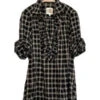 A Shirt ThingCeline Blouse - Black Plaid