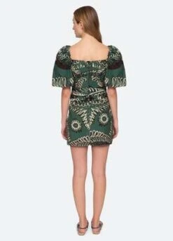 Sea New YorkCharlough Mini Dress - Green -ULLA JOHNSON Clothing Shop Charlough Mini Dress 20231101155636 1