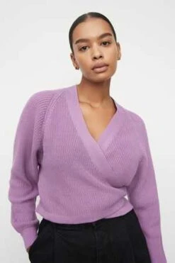 KowtowComposure Cardigan - Orchid 10 KowtowComposure Cardigan - Orchid -ULLA JOHNSON Clothing Shop Composure Cardigan 20231031224654 1