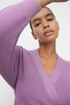 KowtowComposure Cardigan - Orchid 12 KowtowComposure Cardigan - Orchid -ULLA JOHNSON Clothing Shop Composure Cardigan 20231031224654 3
