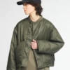 Girls Of DustFury Nylon Nuclear Jacket - Dusty Green -ULLA JOHNSON Clothing Shop Copy of G O D Nuclear Jacket Fury Nylon Dusty Green 20231102043621