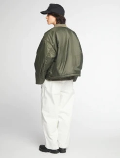 Girls Of DustFury Nylon Nuclear Jacket - Dusty Green -ULLA JOHNSON Clothing Shop Copy of G O D Nuclear Jacket Fury Nylon Dusty Green 20231102043623 1