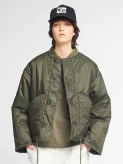 Girls Of DustFury Nylon Nuclear Jacket - Dusty Green -ULLA JOHNSON Clothing Shop Copy of G O D Nuclear Jacket Fury Nylon Dusty Green 20231102043623 2