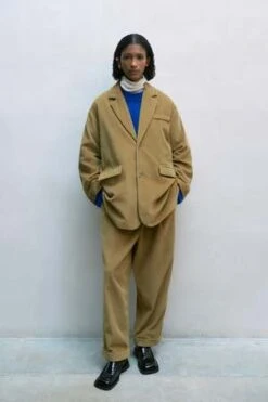 CorderaCotton Corduroy Blazer - Miel -ULLA JOHNSON Clothing Shop Cotton Corduroy Blazer Miel 20230925210150 1