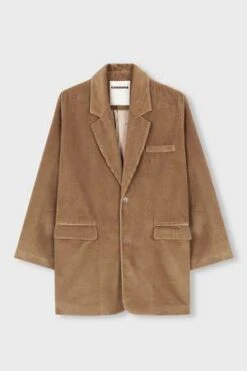 CorderaCotton Corduroy Blazer - Miel -ULLA JOHNSON Clothing Shop Cotton Corduroy Blazer Miel 20230925210151