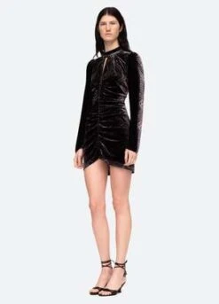 Sea New YorkDelphine L/S Dress - Multi -ULLA JOHNSON Clothing Shop Delphine L S Dress 20230809183943