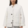 AiayuDiamond Haze Jacket - Ecru -ULLA JOHNSON Clothing Shop Diamond Haze Jacket Ecru 20230920174008