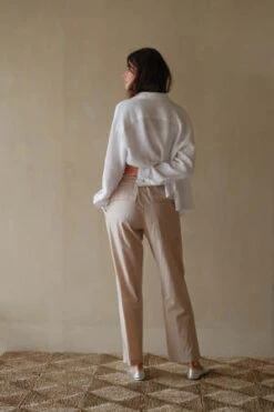 Donni.Sandwash Painter Pant - Dune -ULLA JOHNSON Clothing Shop Donni Sandwash Painter Pant Dune 20230926231529