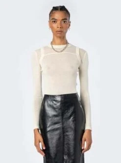 MAIDEN NAMEEVA TEE -ULLA JOHNSON Clothing Shop EVA TEE 20230930063051 2