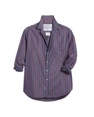 Frank & EileenEileen Striped Button Up - Multi 3 Frank & EileenEileen Striped Button Up - Multi