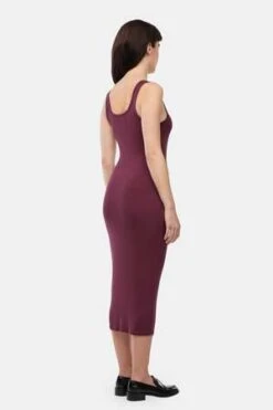 LACAUSA ClothingEliah Dress - Eggplant -ULLA JOHNSON Clothing Shop Eliah Dress 20221101191311 2