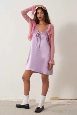 Eliza FaulknerDrew Slip Dress - Purple 16 Eliza FaulknerDrew Slip Dress - Purple -ULLA JOHNSON Clothing Shop Eliza Faulkner Drew Slip Dress Purple 20230504205121 1