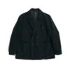 Engineered GarmentsCotton Moleskin DB Jacket - Black -ULLA JOHNSON Clothing Shop Engineered Garments DB Jacket Black Cotton Moleskin 20231004005916