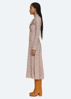 Sea New YorkFernande L/S Dress - Multi 9 Sea New YorkFernande L/S Dress - Multi -ULLA JOHNSON Clothing Shop Fernande L S Dress 20231024223505 1