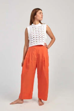 Rachel ComeyField Vest - White -ULLA JOHNSON Clothing Shop Field Vest 20230708020415