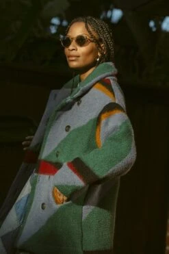 UnknownFleece Blanket Peacoat- Medium - Zebra 9 UnknownFleece Blanket Peacoat- Medium - Zebra -ULLA JOHNSON Clothing Shop Fleece Blanket Peacoat Medium Zebra 20231024160445