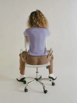 RationalleGEORGIA SWEATER - LILAC -ULLA JOHNSON Clothing Shop GEORGIA LILAC SWEATER 20220621203657