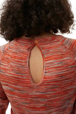 GanniMerino Mouline Cropped Top - Vibrant Orange 7 GanniMerino Mouline Cropped Top - Vibrant Orange - Image 5