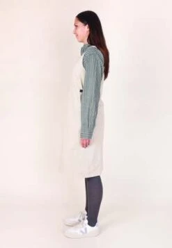 GramicciCanvas Mid-Length Dress - Dusty Greige 9 GramicciCanvas Mid-Length Dress - Dusty Greige -ULLA JOHNSON Clothing Shop Gramicci Canvas Mid Length Dress Dusty Greige 20230919133749