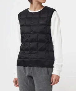 GramicciINNER DOWN VEST - BLACK