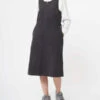 GramicciWAFFLE CORD MID-LENGTH DRESS - FOGGY PINE DYE -ULLA JOHNSON Clothing Shop Gramicci WAFFLE CORD MID LENGTH DRESS FOGGY PINE DYE 20230929065253