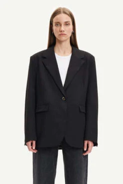 SAMSØE SAMSØE Samsøe & SamsøeHaven Oversized Blazer - Black