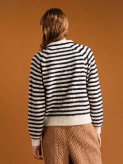 Hansel From BaselYves Pullover - Stripe -ULLA JOHNSON Clothing Shop Hansel from Basel Yves Pullover in Stripe 20231027222008 1