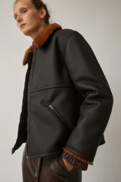 No.6Hewes Jacket - Brown 7 No.6Hewes Jacket - Brown -ULLA JOHNSON Clothing Shop Hewes Jacket Brown 20231016224314 1