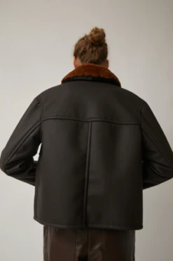 No.6Hewes Jacket - Brown 8 No.6Hewes Jacket - Brown -ULLA JOHNSON Clothing Shop Hewes Jacket Brown 20231016224315