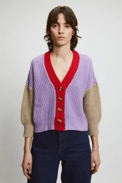 Rita RowHole Cardigan - Multicolore