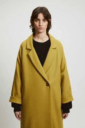 Rita RowHorn Coat - Pistachio 4 Rita RowHorn Coat - Pistachio - Image 2