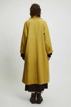 Rita RowHorn Coat - Pistachio 9 Rita RowHorn Coat - Pistachio -ULLA JOHNSON Clothing Shop Horn Coat Pistachio 20231014040945 2