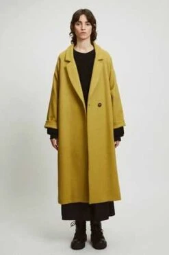 Rita RowHorn Coat - Pistachio