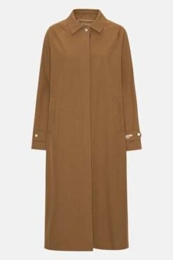 Ilse JacobsenImpermable Raincoat - Walnut 8 Ilse JacobsenImpermable Raincoat - Walnut -ULLA JOHNSON Clothing Shop ILSE JACOBSEN IMPERMABLE RAIN203 WALNUT 20231003181604 1