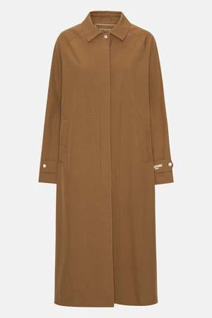 Ilse JacobsenImpermable Raincoat - Walnut 5 Ilse JacobsenImpermable Raincoat - Walnut - Image 3