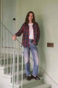 TrovataIndia Shirt Jacket - Merrywood Plaid -ULLA JOHNSON Clothing Shop India Shirt Jacket Merrywood Plaid 20231023193400