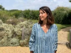 Happy French Ganghappyfrenchgang Dress - Indigo Stripe 13 Happy French Ganghappyfrenchgang Dress - Indigo Stripe -ULLA JOHNSON Clothing Shop Indigo Stripe Dress 20231028000746 1