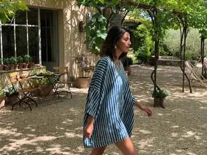 Happy French Ganghappyfrenchgang Dress - Indigo Stripe 3 Happy French Ganghappyfrenchgang Dress - Indigo Stripe