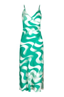 Untitled In MotionIoana Dress - Volna Green