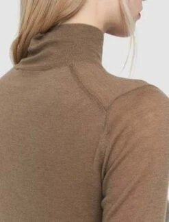 JosephCashair High Neck - Hickory -ULLA JOHNSON Clothing Shop Joseph Cashair High Neck Hickory 20231030215731