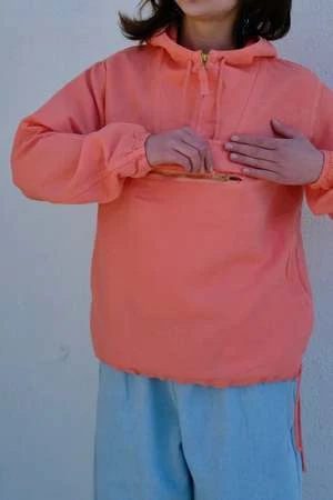 JungmavenShoreline Jacket - Pink Salmon 7 JungmavenShoreline Jacket - Pink Salmon - Image 5