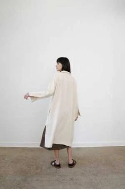 Zii RopaKane Coat - Dune -ULLA JOHNSON Clothing Shop Kane Coat Dune 20230913004801 1