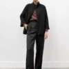 DusanKimono Jacket - Diagonale Black 2 DusanKimono Jacket - Diagonale Black -ULLA JOHNSON Clothing Shop Kimono Jacket Diagonale Black 20231006005735