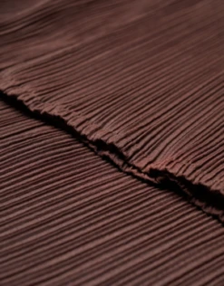 KlokeLimerance Crinkle Top - Chocolate -ULLA JOHNSON Clothing Shop Kloke Limerance Crinkle Top chocolate 20231102043701 1