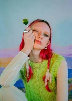 Toast & YarnKnit Vest - Lime -ULLA JOHNSON Clothing Shop Knit Vest Lime 20230927030250 1