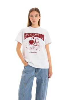 LAAGAMCherry Logo Tee -ULLA JOHNSON Clothing Shop LAAGAM Cherry Logo Tee 20231026081505